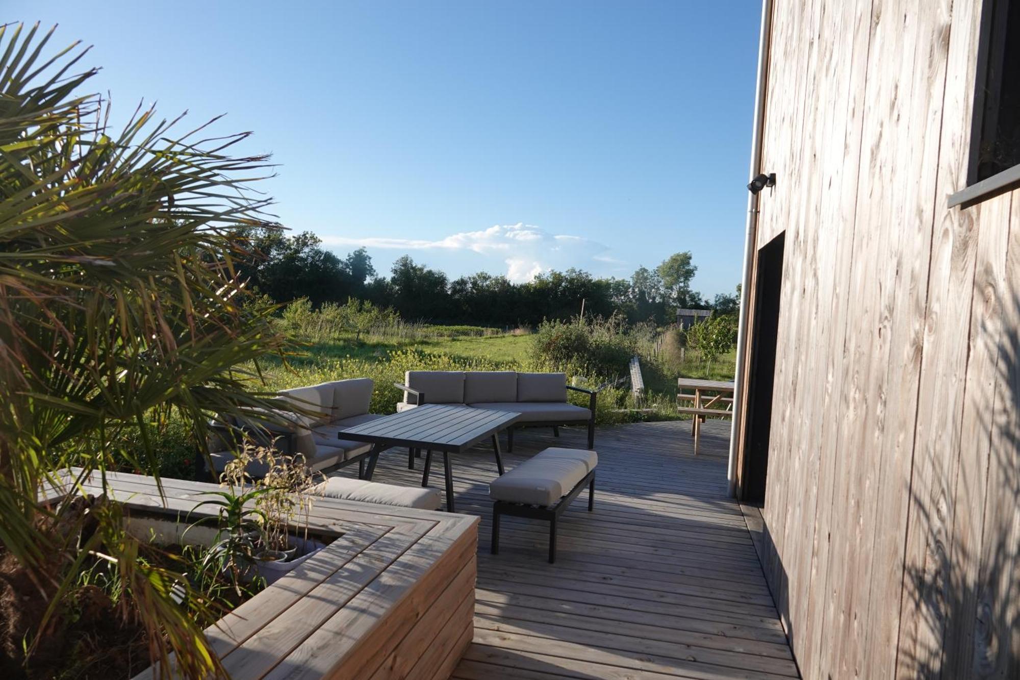 Maison Bois, Les Conches 10 Pers Longeville-sur-Mer Exteriér fotografie