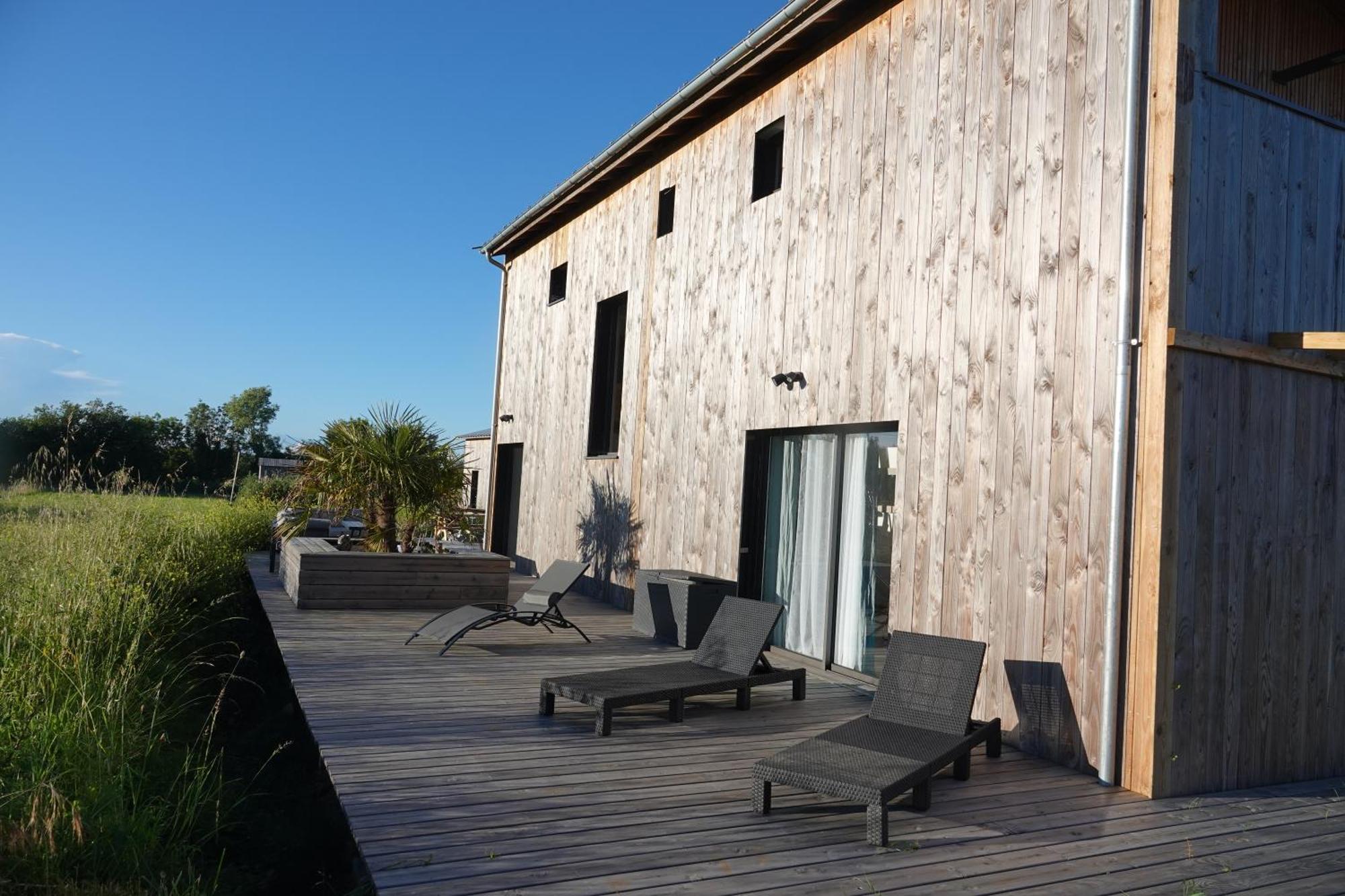 Maison Bois, Les Conches 10 Pers Longeville-sur-Mer Exteriér fotografie